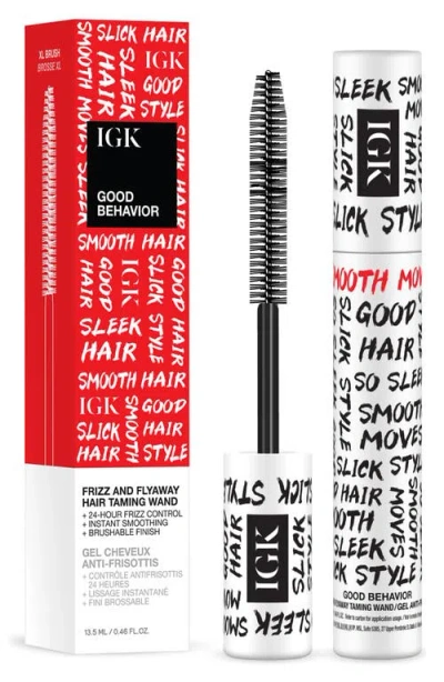 Igk Good Behavior Frizz And Flyaway Taming Wand In Transparent
