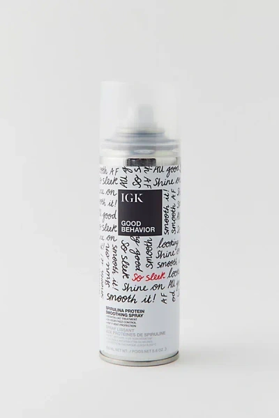 Igk Good Behavior Spirulina Protein Smoothing Spray In Assorted At Urban Outfitters In White