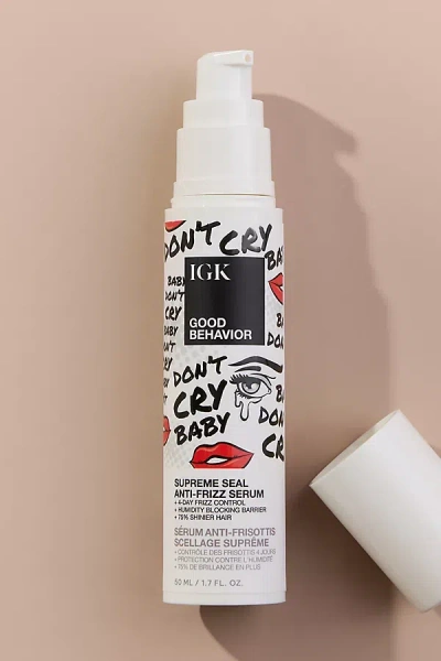Igk Good Behavior Supreme Seal Anti-frizz Serum