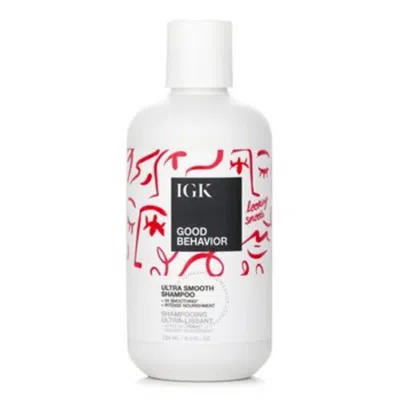 Igk Good Behavior Ultra Smooth Shampoo 8 oz Hair Care 810021401805 In White