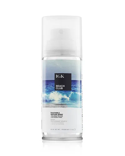 Igk Hair Beach Club Touchable Texture Spray 1.7 Oz.
