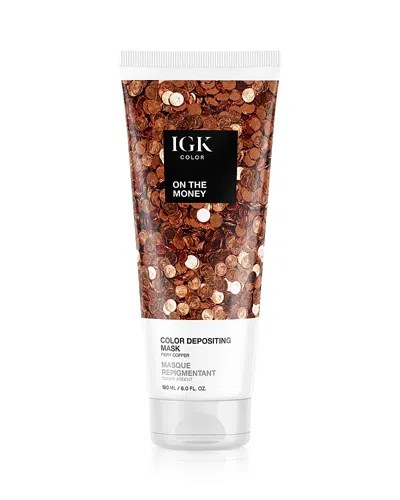 Igk Hair Color Depositing Mask 6 Oz. In Copper - On The Money