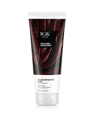 Igk Hair Color Depositing Mask 6 Oz. In White