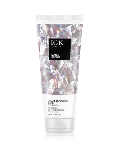 Igk Hair Color Depositing Mask 6 Oz. In Oyster - Magic Storm