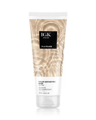 Igk Hair Color Depositing Mask 6 Oz. In Wheat - A La Plage