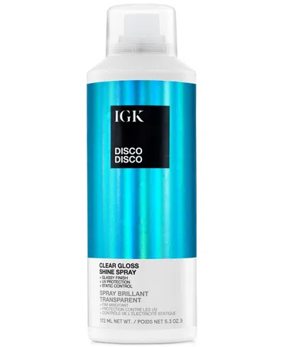 IGK HAIR DISCO DISCO CLEAR GLOSS SHINE SPRAY, 5.3 OZ.
