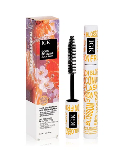 Igk Hair Good Behavior Juicy Baby Frizz & Flyaway Hair Taming Wand In Transparent