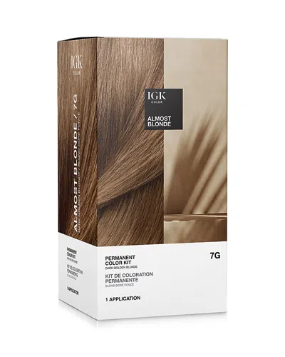 Igk Hair Permanent Color Kit In Brown