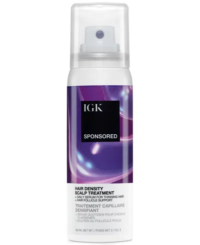 Igk Hair Sponsored Hair Density Scalp Treatment, 2.1 Oz. In No Color