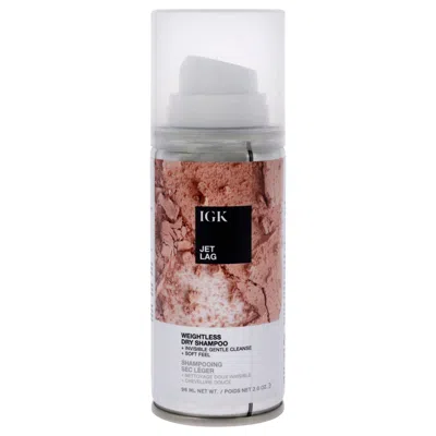 Igk Jet Lag Weightless Dry Shampoo By  For Unisex - 2 oz Dry Shampoo In Multi