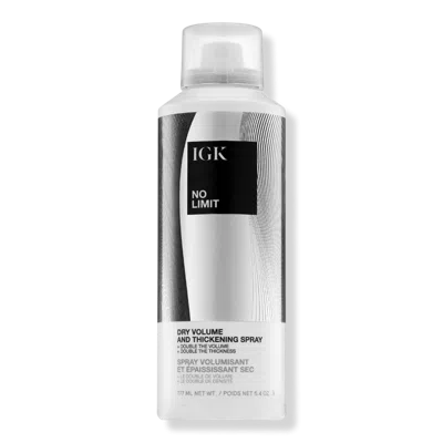 Igk No Limit Dry Volume And Thickening Spray