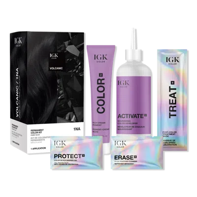Igk Permanent Color Kit - 1na Volcanic