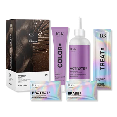 Igk Permanent Color Kit - 5g Hot Chestnut