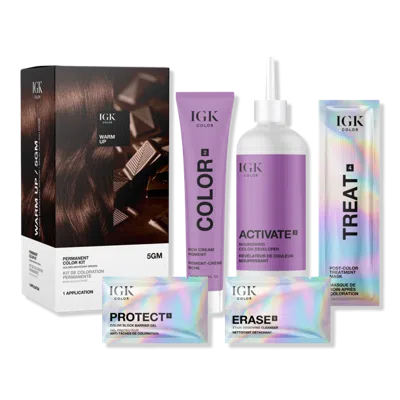 Igk Permanent Color Kit - 5gm Warm Up