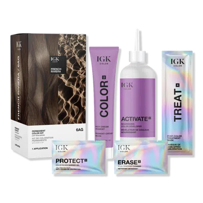 Igk Permanent Color Kit - 6ag French Riviera