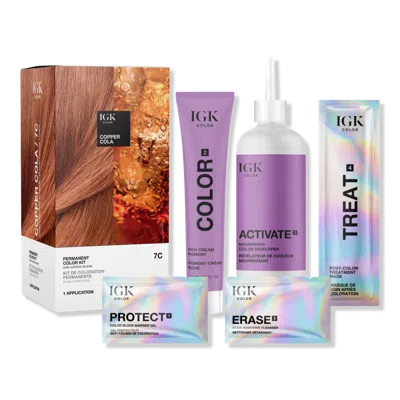 Igk Permanent Color Kit - 7c Copper Cola