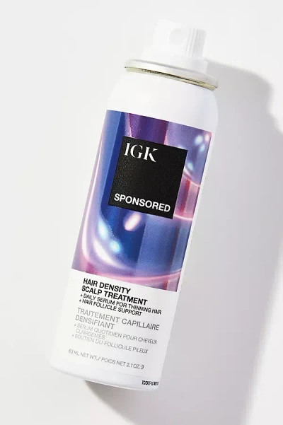 Igk Sponsored Hair Density Scalp Treatment Mask In Purple