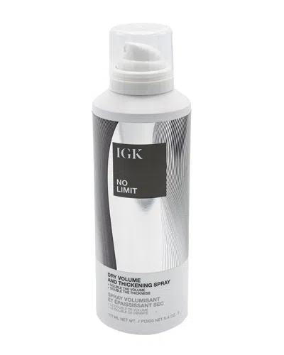 Igk Unisex 5.4oz No. Limit Dry Volume & Thickening Spray In White