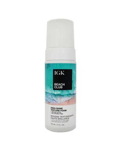 Igk Unisex 5oz Beach Club High Shine Texture Foam In Transparent