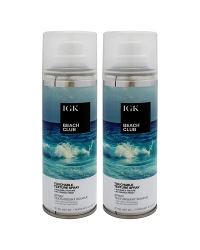 IGK IGK UNISEX 5OZ BEACH CLUB TEXTURE SPRAY - PACK OF 2