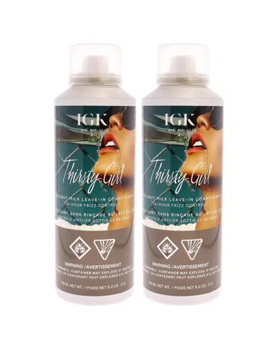 IGK IGK UNISEX 5OZ THIRSTY GIRL COCONUT MILK LEAVE-IN CONDITIONER