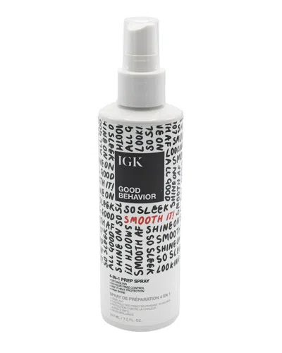 Igk Unisex 7oz Good Behavior 4-in-1 Prep Spray In Transparent