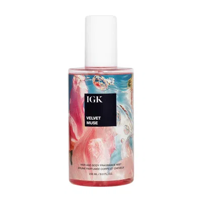 Igk Velvet Muse Hair & Body Fragrance Mist 8 Oz/237 ml In Multi