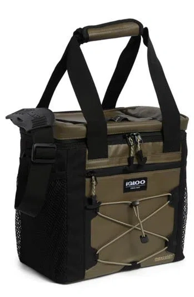 Igloo Maxcold Voyager 12-can Insulated Tote In Black