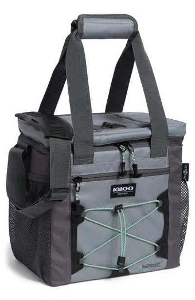 Igloo Maxcold Voyager 12-can Insulated Tote In Gray