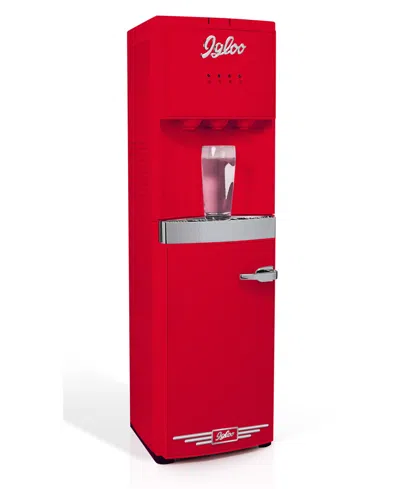 Igloo Retro 41.1" Water Cooler Irtrwcbl353crhrr In Red
