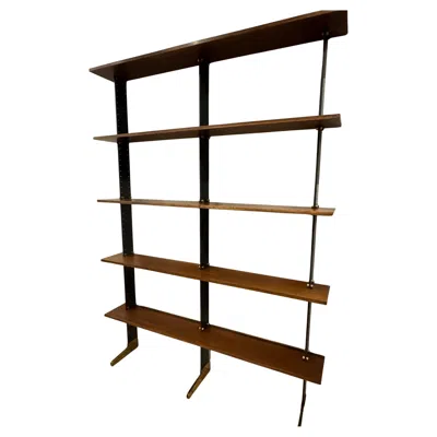 Pre-owned Ignazio Gardella Bookcase By  Circa 1955, Italy In Brown