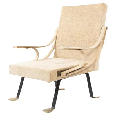 Pre-owned Ignazio Gardella Digamma Armchair By Iganzio Gardella, 1960s - Orignal Edition In Brown
