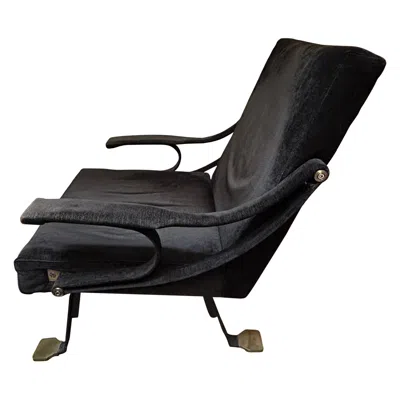 Pre-owned Ignazio Gardella Digamma Chair By , 1960s Italy In Black