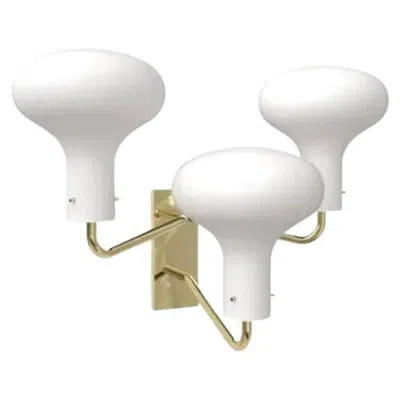 Pre-owned Ignazio Gardella Galleria Three Light By  For Tato In Transparent