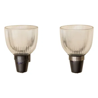 Pre-owned Ignazio Gardella Midcentury  Wall Lamps Mod. Lp5 For Azucena, Italy 1950s In Sand