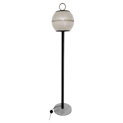 Pre-owned Ignazio Gardella Mid-century Modern Floor Lamp In The Style Of , 1960s In Transparent