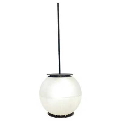 Pre-owned Ignazio Gardella Mid-century Modern Suspension By  For Azucena In Sand