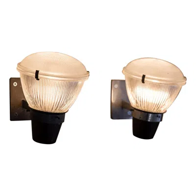 Pre-owned Ignazio Gardella Midcentury Wall Lights Model Lp6 By  For Azucena, Italy 1950s In Sand