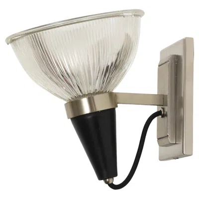 Pre-owned Ignazio Gardella Model Lp6 Mid-century Wall Lamp For Azucena, 1950s In Transparent