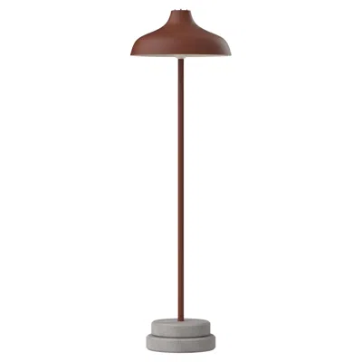 Pre-owned Ignazio Gardella 'pagoda Piantana' Floor Lamp For Tato Italia In Teracotta In Brown
