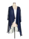 Ignite Evenings Kimono In Blue
