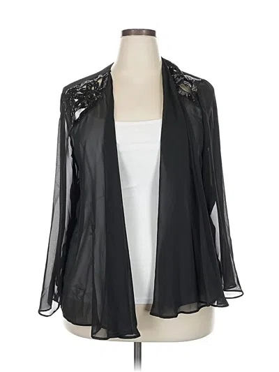 Pre-owned Ignite Kimono In Black