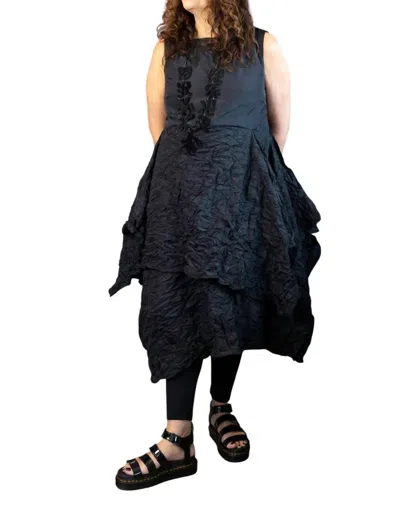 Igor Flora Dress In Black