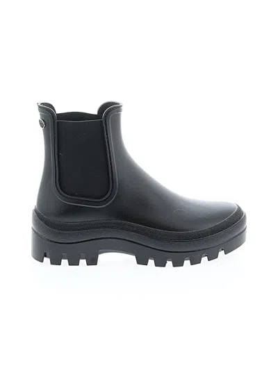 Pre-owned Igor Rain Boots In Black