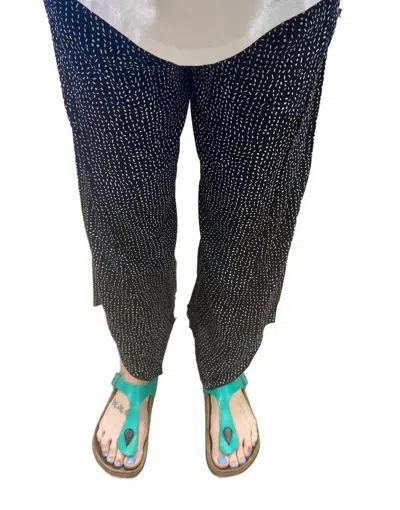 Iguana Lider Wide Leg Pant In Black/white In Multi