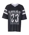 Ih Nom Uh Nit Oversized Graphic Print Crewneck T-shirt In Black