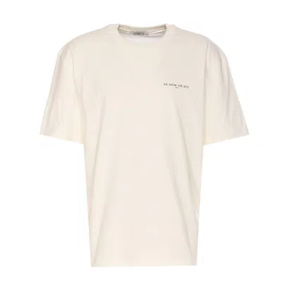 Ih Nom Uh Nit Authentic Mask T-shirt In White
