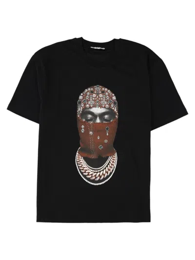 Ih Nom Uh Nit Black Bold Bandana Artwork Graphic T-shirt