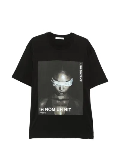 Ih Nom Uh Nit Black Cotton T-shirt