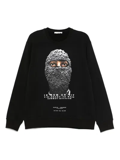 Ih Nom Uh Nit Black Mask Sweatshirt